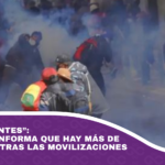 “Son delincuentes” viceministro informa que hay más de 100 detenidos tras las movilizaciones