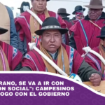 Tarde o temprano, se va a ir con una convulsión social Campesinos rechazan diálogo con el Gobierno
