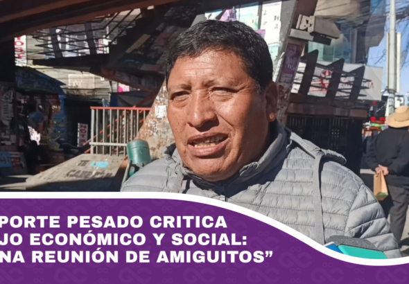Transporte pesado critica Consejo Económico y Social “Fue una reunión de amiguitos”