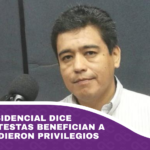 Vocero presidencial dice que las protestas benefician a quienes perdieron privilegios