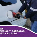 YPFB despacha gasolina especial y garrafas de gas a La Paz y El Alto