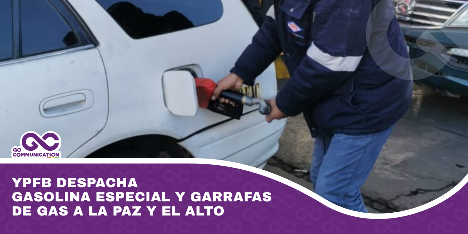 YPFB despacha gasolina especial y garrafas de gas a La Paz y El Alto