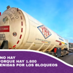 YPFB dice que no hay combustible porque hay 1.600 cisternas retenidas por los bloqueos