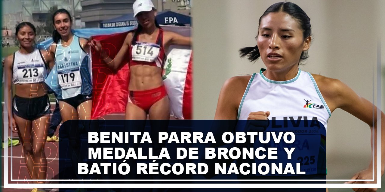 Benita Parra obtuvo medalla de bronce y batió récord nacional