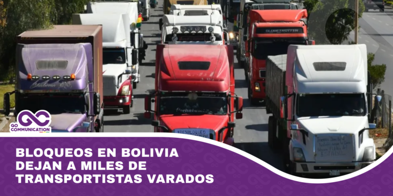 Bloqueos en Bolivia dejan a miles de transportistas varados