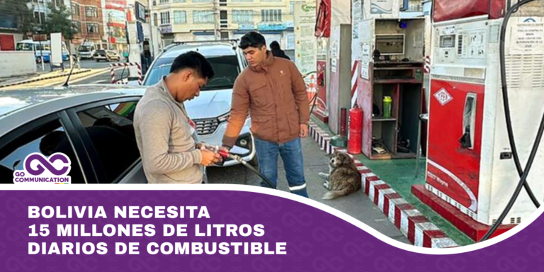 Bolivia necesita 15 millones de litros diarios de combustible