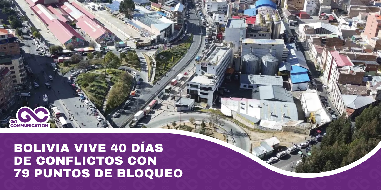 Bolivia vive 40 días de conflictos con 79 puntos de bloqueo