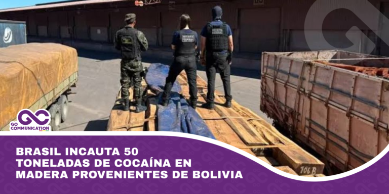 Brasil incauta 50 toneladas de cocaína en madera provenientes de Bolivia