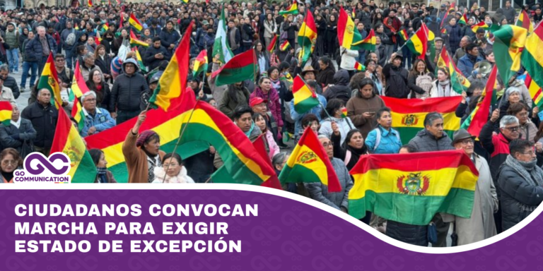 Ciudadanos convocan marcha para exigir Estado de Excepción