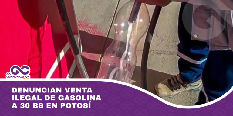 Denuncian venta ilegal de gasolina a 30 Bs en Potosí