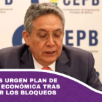 Empresarios urgen plan de emergencia económica tras pérdidas por los bloqueos