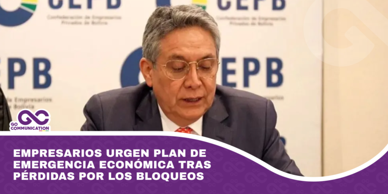 Empresarios urgen plan de emergencia económica tras pérdidas por los bloqueos