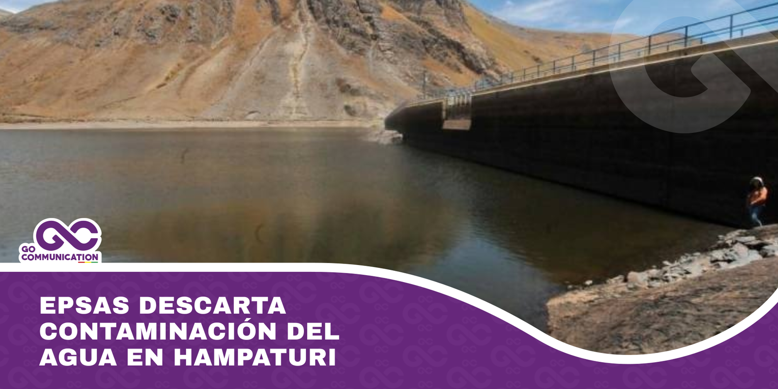 Epsas descarta contaminación del agua en Hampaturi