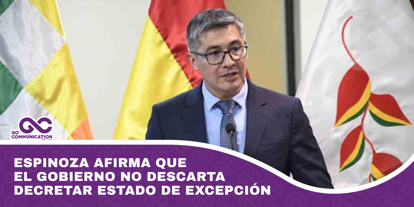 Espinoza afirma que el gobierno no descarta decretar Estado de Excepción