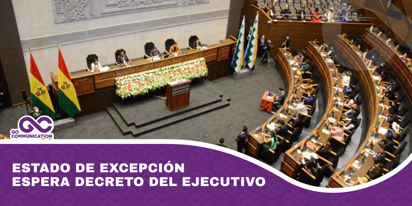Estado de excepción espera decreto del Ejecutivo