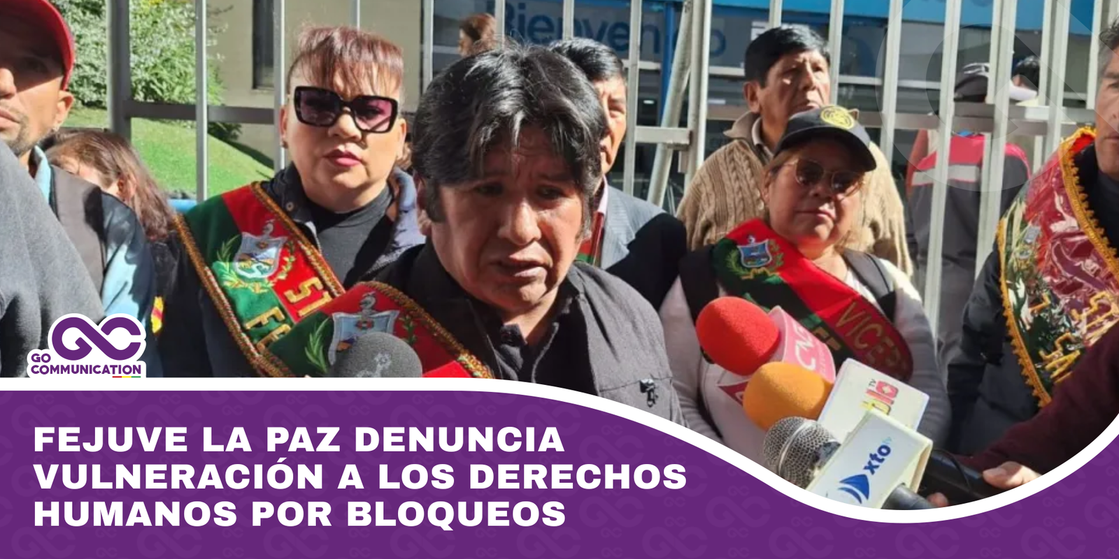 Fejuve La Paz denuncia vulneración a los derechos humanos por bloqueos