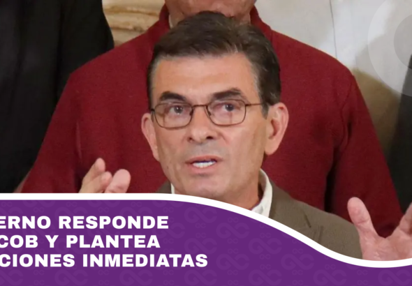 Gobierno responde a la COB y plantea soluciones inmediatas