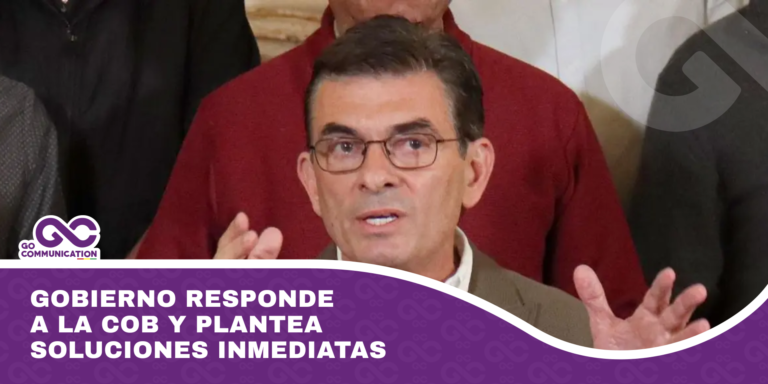 Gobierno responde a la COB y plantea soluciones inmediatas