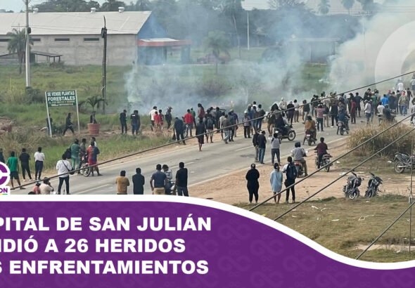 Hospital de San Julián atendió a 26 heridos tras enfrentamientos