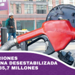 Indemnizaciones por gasolina desestabilizada suman Bs. 85,7 millones