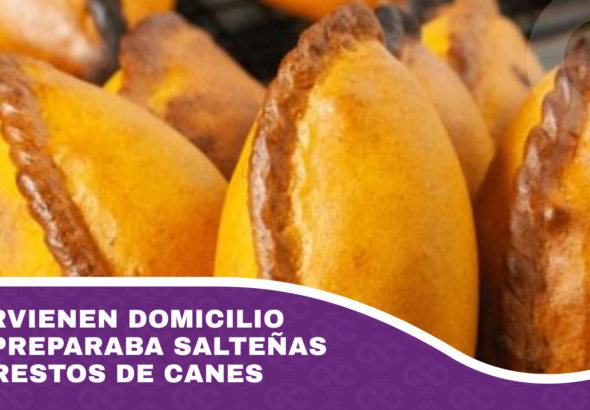 Intervienen domicilio que preparaba salteñas con restos de canes