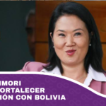 Keiko Fujimori plantea fortalecer cooperación con Bolivia