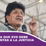 Lupo afirma que Evo debe rendir cuentas a la justicia