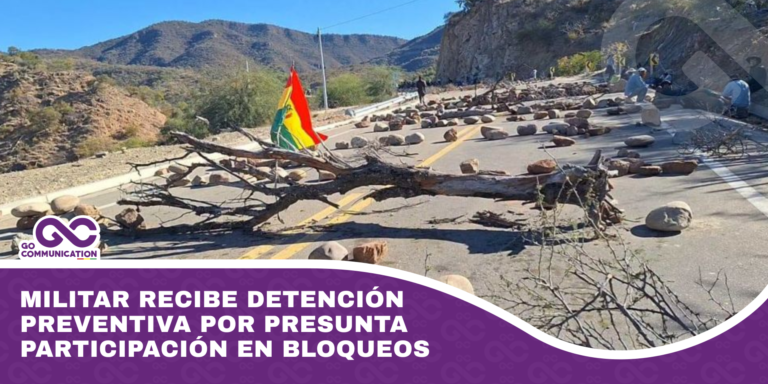 Militar recibe detención preventiva por presunta participación en bloqueos