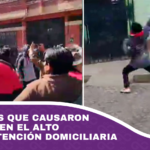 Movilizados que causaron disturbios en El Alto reciben detención domiciliaria