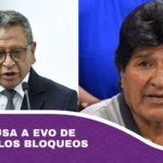 Oviedo acusa a Evo de financiar los bloqueos