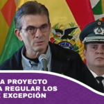 Paz anuncia proyecto de ley para regular los estados de excepción
