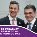 Presidente de Paraguay expresa su respaldo al Gobierno de Rodrigo Paz