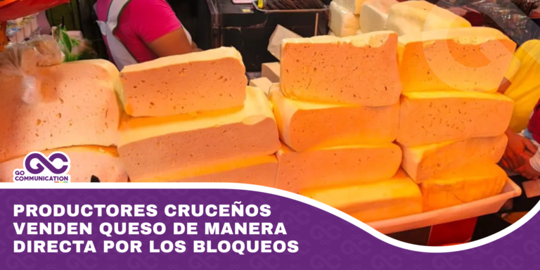 Productores cruceños venden queso de manera directa por los bloqueos