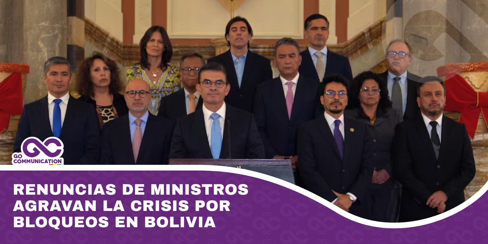 Renuncias de ministros agravan la crisis por bloqueos en Bolivia