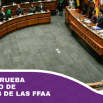 Senado aprueba el ascenso de generales de las FFAA