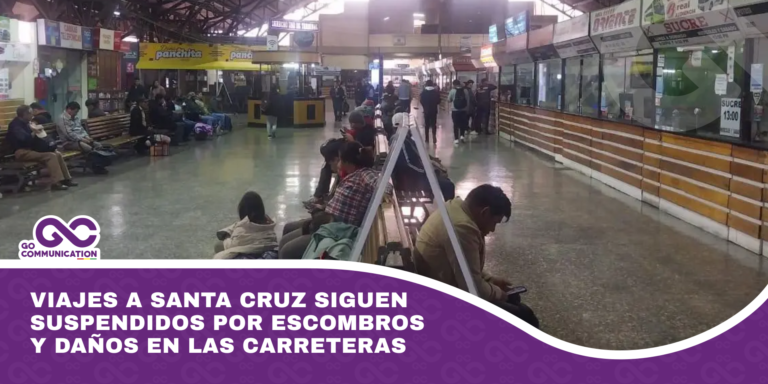 Viajes a Santa Cruz siguen suspendidos por escombros y daños en las carreteras