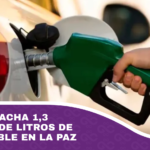 YPFB despacha 1,3 millones de litros de combustible en La Paz