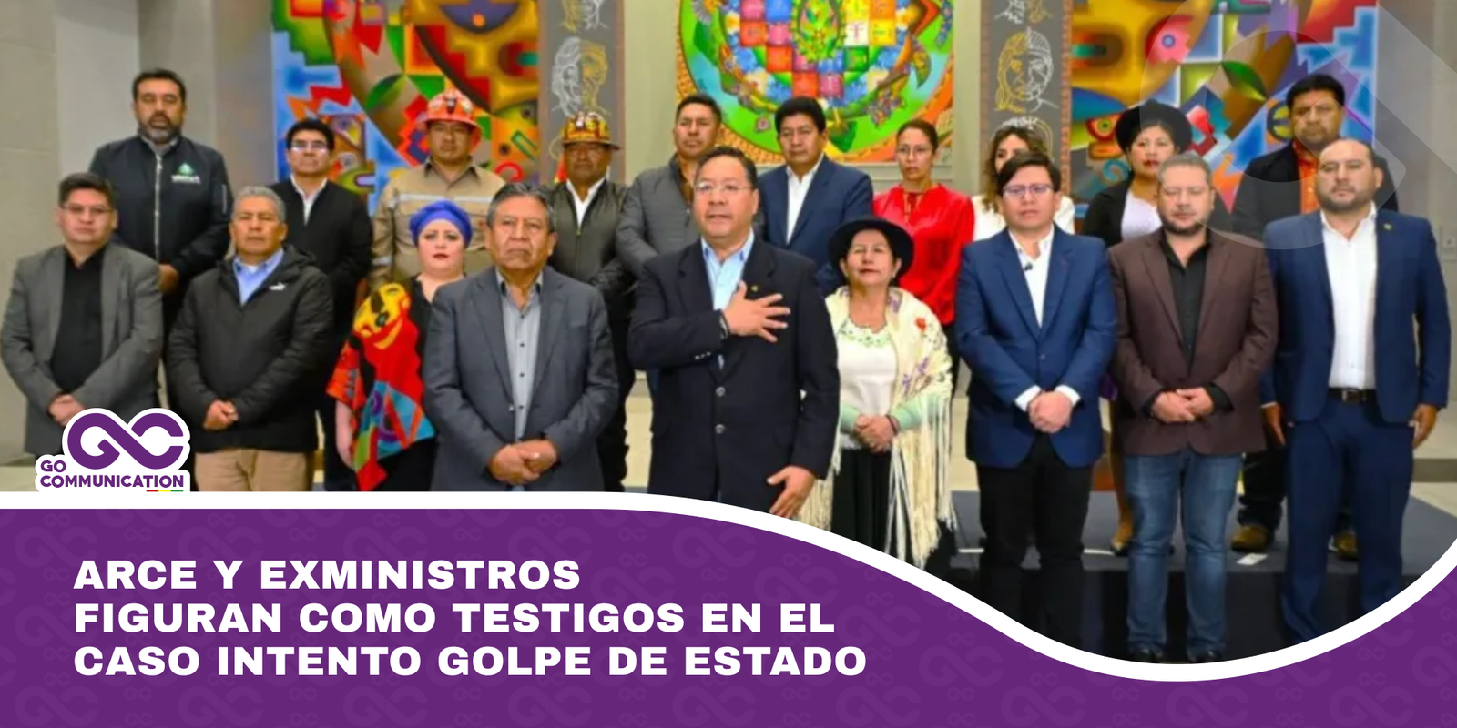 Arce y exministros figuran como testigos en el caso Intento Golpe de Estado