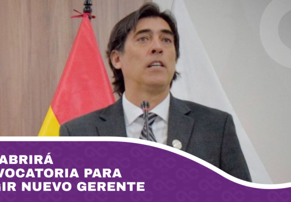 BoA abrirá convocatoria para elegir nuevo gerente