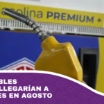 Combustibles privados llegarían a surtidores en agosto