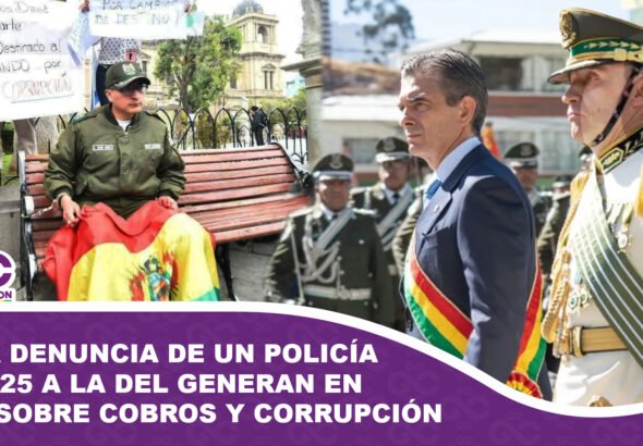 De la denuncia de un policía en 2025 a la del Generan en 2026 sobre cobros y corrupción