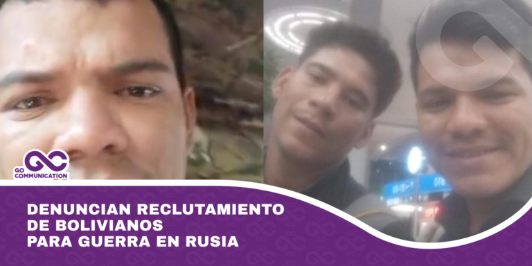 Denuncian reclutamiento de bolivianos para guerra en Rusia