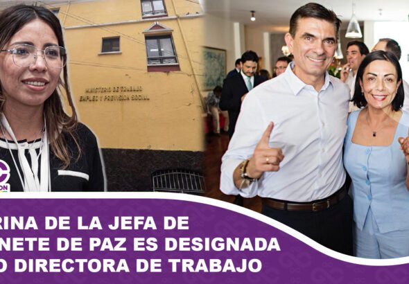 Designan como Directora de Trabajo a sobrina de la jefa de gabinete de Rodrigo Paz
