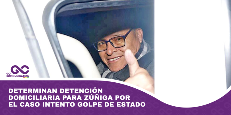 Determinan detención domiciliaria para Zúñiga por el caso Intento Golpe de Estado
