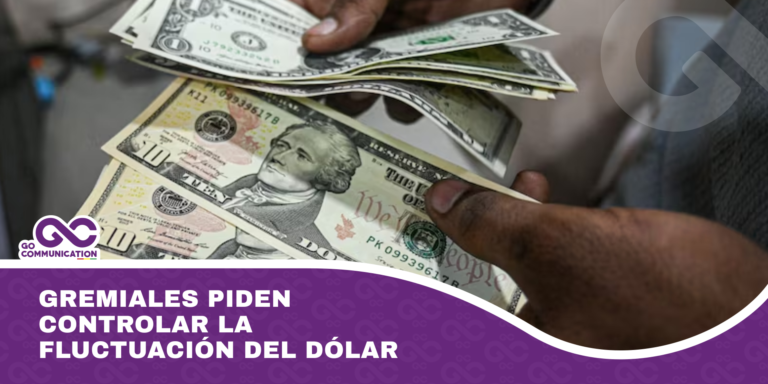 Gremiales piden controlar la fluctuación del dólar