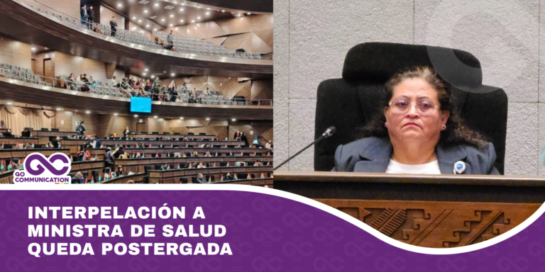 Interpelación a ministra de Salud queda postergada