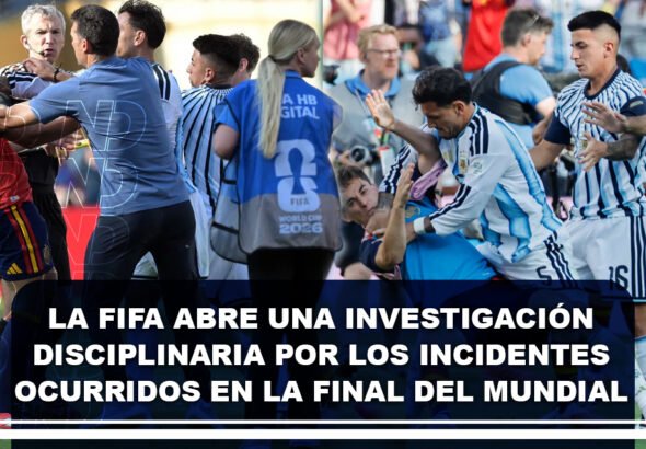 La FIFA abre una investigación disciplinaria por los incidentes ocurridos en la final del Mundial