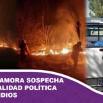 Ministro Zamora sospecha intencionalidad política tras incendios