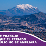 Ministro de Trabajo confirma que el feriado del 16 de julio no se ampliará