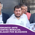 Presentan denuncia ante la Fiscalía contra Morales, Argollo y Salazar por bloqueos